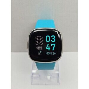 Fitbit Versa 4 Smartwatch Heart Rate Sleep Tracker Google Wallet NFC -No Charger